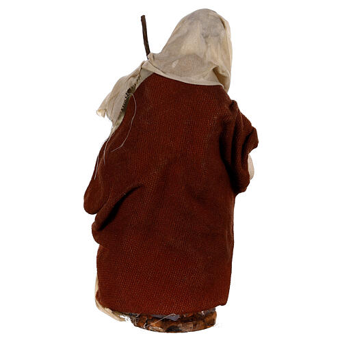 Saint Joseph figurine, 12 cm Neapolitan nativity 4