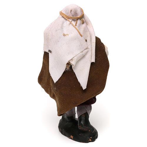 Grajek z fujarką, szopka neapolitańska 12 cm 3