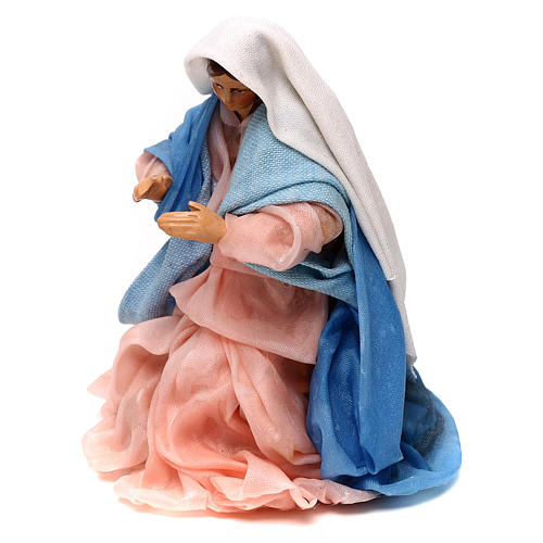 Mother Mary statue, 12 cm Neapolitan nativity 2