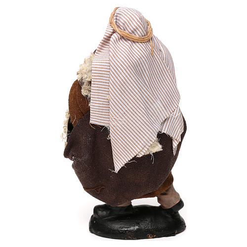 Moranduzzo Zampognaro Per Presepe 10 Cm Scala 1:20 - Statuina Indistruttibile Made In Italy Di M. Landi
