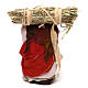 Woman carrying straw, 12 cm Neapolitan nativity s3