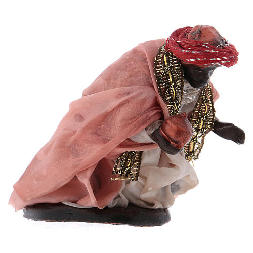 Moor Wise Men, 12 cm Neapolitan nativity 3