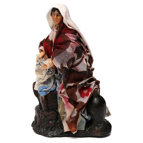 Praczka stojąca, szopka neapolitańska 12 cm 2