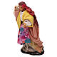 Woman with sack 12 cm Neapolitan Nativity scene figurine s2