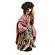 Miniature woman carrying grapes, 12 cm Neapolitan nativity s3