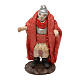 STOCK Terracotta Roman soldier with clothes 4 cm for Neapolitan Nativity Scene s1