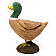 STOCK Terracotta duck 30 cm for Nativity scene s1