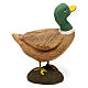 STOCK Terracotta duck 30 cm for Nativity scene s2
