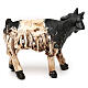 STOCK Terracotta goat 14 cm for Neapolitan Nativity Scene s2