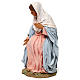 STOCK Madonna terracotta vestita 24 cm per presepe napoletano s3