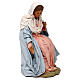 STOCK Madonna terracotta vestita 24 cm per presepe napoletano s4