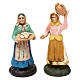 Miniature women 6 pc set, 8 cm Neapolitan nativity s2