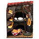 Escena horno con panadero terracota pintada cm 8 s1