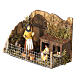 Woman in the henhouse for Neapolitan Nativity scene 8 cm s2