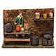 Miniature wine shop, 8 cm Neapolitan nativity s1