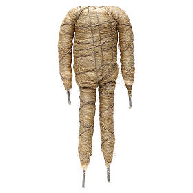 Körper aus Dichtungswolle für Krippenfigur, für 35 cm Krippe, neapolitanische Krippe