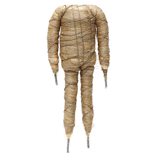 Körper aus Dichtungswolle für Krippenfigur, für 35 cm Krippe, neapolitanische Krippe 1