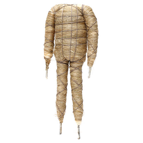 Manekin ze słomy do figurki szopki neapolitańskiej 35 cm 2