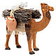 Camel with sacks and buckets in terracotta, 12 cm Neapolitan nativity s3