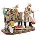 Fruit seller with counter and scale 13 cm s4