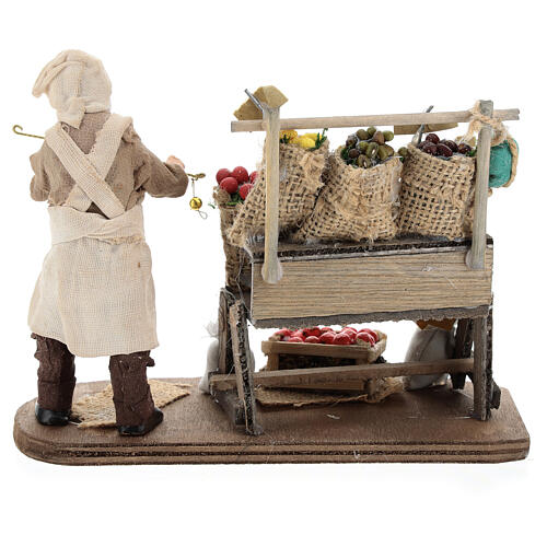 Greengrocer with stand and scale 13 cm 5