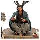 Woman sitting under the tree with birds Nativity scenes 14 cm s2