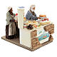 Pastry chef with sweets counter and animated 13 cm s4