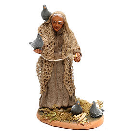 Pigeon keeper, for 10 cm Neapolitan nativity