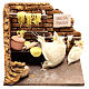 Pasta shop scene 10x15x10 cm, 10 cm Neapolitan Nativity Scene s1
