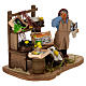 Fisherman with fish counter of 10x10x10 cm for Neapolitan Nativity Scene of 10 cm s2