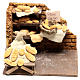 Scena panettiere 10x15x10 cm per presepe napoletano di 10 cm s1