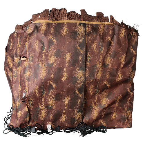 Krippendorf mit Mühle für Neapolitanische Krippe, 8 cm 8