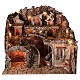 Rustic village with working mill, for 8 cm Neapolitan nativity s1