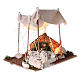 Arab tent with light for 8-10 cm Neapolitan Nativity scene s3