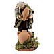 Uomo acquaiolo anfore terracotta presepe napoletano 8 cm s1