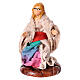 Dziewczynka na spacerze – figurka z terakoty do szopki neapolitańskiej 8 cm s1