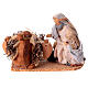 Man loading camel with vases, 8 cm Neapolitan nativity terracotta s1