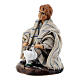 Chłopiec z gąską – figurka z terakoty do szopki neapolitańskiej 8 cm s2