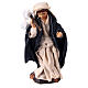 Boy carrying sacks over shoulder, 8 cm Neapolitan nativity figurine s1