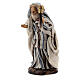 Man with fire torch 8 cm Neapolitan nativity figurine s2