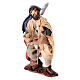 Fisherman with rod 8 cm Neapolitan nativity figurine s3