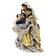 Woman sitting with child 8 cm Neapolitan nativity figurine s2