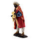 Muzyk z rogiem – figurka z terakoty do szopki neapolitańskiej 8 cm s2