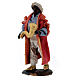 Musician with horn, 12 cm Neapolitan nativity figurine s3