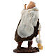 Mężczyzna noszący sery i ricottę, figurka z terakoty, 12cm s5
