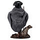Zoppo con cane bastone terracotta presepe napoletano 12 cm s5