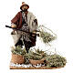 Farmer with pitchfork 12 cm Neapolitan nativity figurine s1