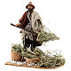 Farmer with pitchfork 12 cm Neapolitan nativity figurine s3
