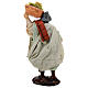 Pastore cesti muschio 12 cm terracotta presepe napoletano s4