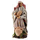 Woman with vases 12 cm Neapolitan nativity figurine s1